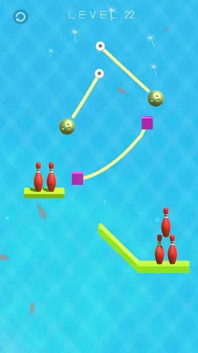 Bowling Cut Rope Puzzle Screenshots