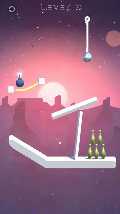 Bowling Cut Rope Puzzle Screenshots