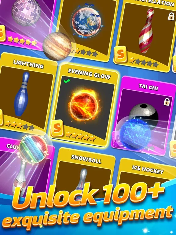 ภาพหน้าจอของ Bowling Club™ - Challenge King iPad 