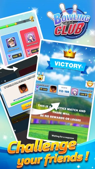ภาพหน้าจอของ Bowling Club™ - Challenge King