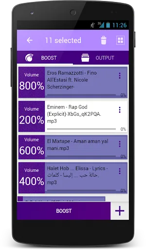 MP3 VOLUME BOOST GAIN LOUD PRO Screenshots