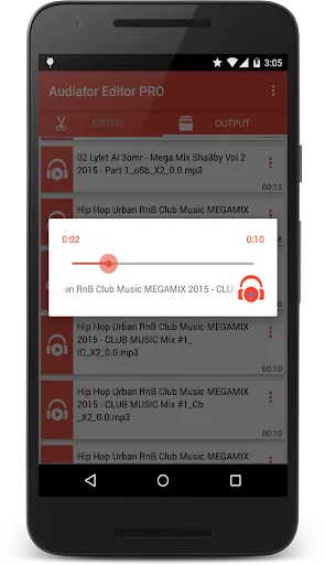 Capturas de pantalla de MP3 Cutter Ringtone Maker PRO
