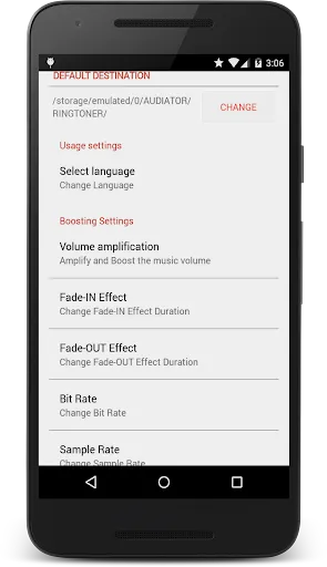 Capturas de pantalla de MP3 Cutter Ringtone Maker PRO