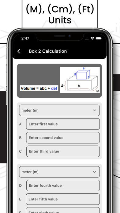 Box Volume Calculator স্ক্রিনশট