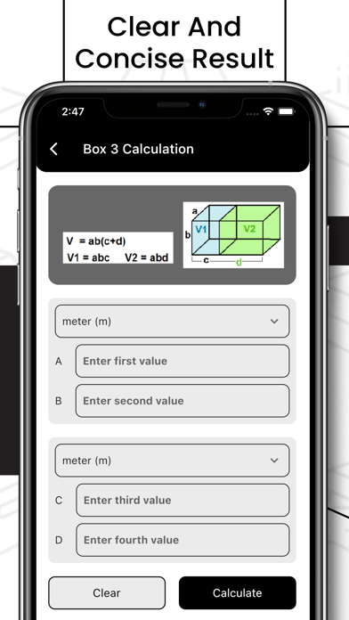 Box Volume Calculator স্ক্রিনশট