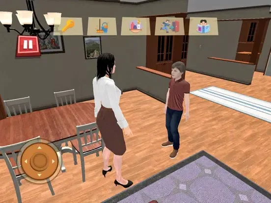 Tangkapan skrin Hide and Runaway from Parents iPad 