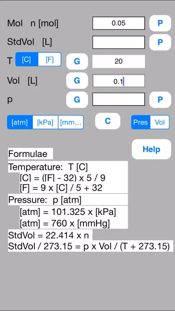 تصاویر Boyle Charles Calculator