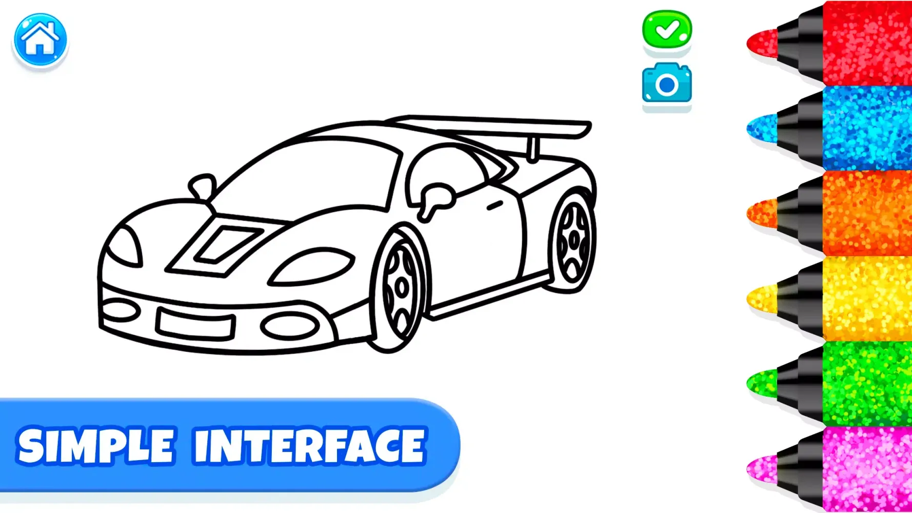 Kids Coloring Pages For Boys Screenshots