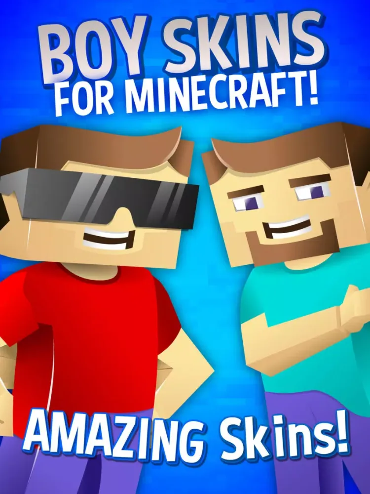 Screenshot di Boy Skins For Minecraft - Boys Minecraft Skins iPad 