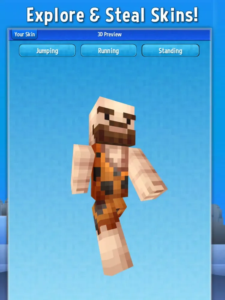 Screenshot di Boy Skins For Minecraft - Boys Minecraft Skins iPad 