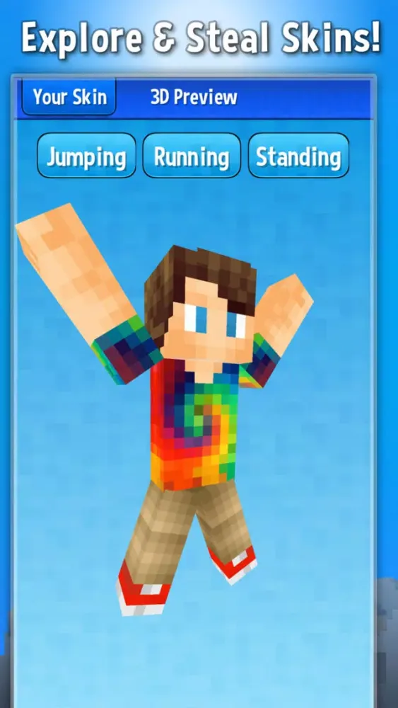Screenshot di Boy Skins For Minecraft - Boys Minecraft Skins
