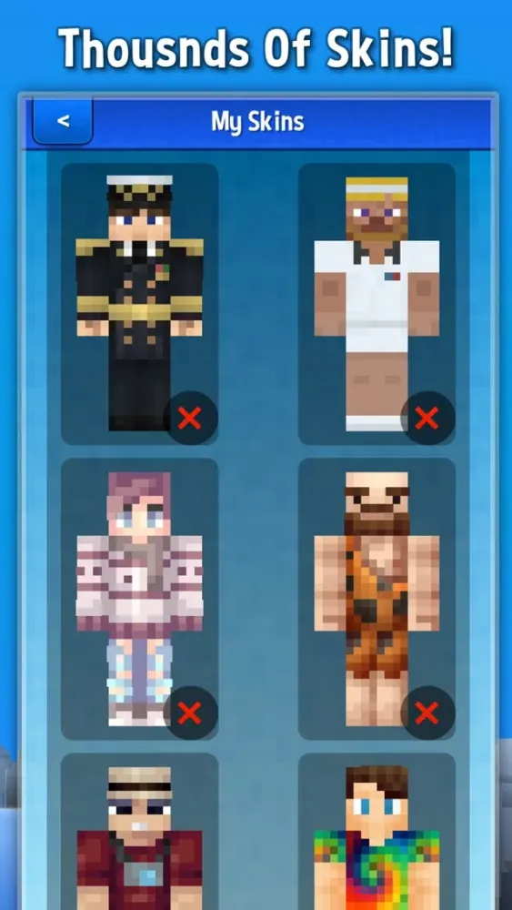 Screenshot di Boy Skins For Minecraft - Boys Minecraft Skins