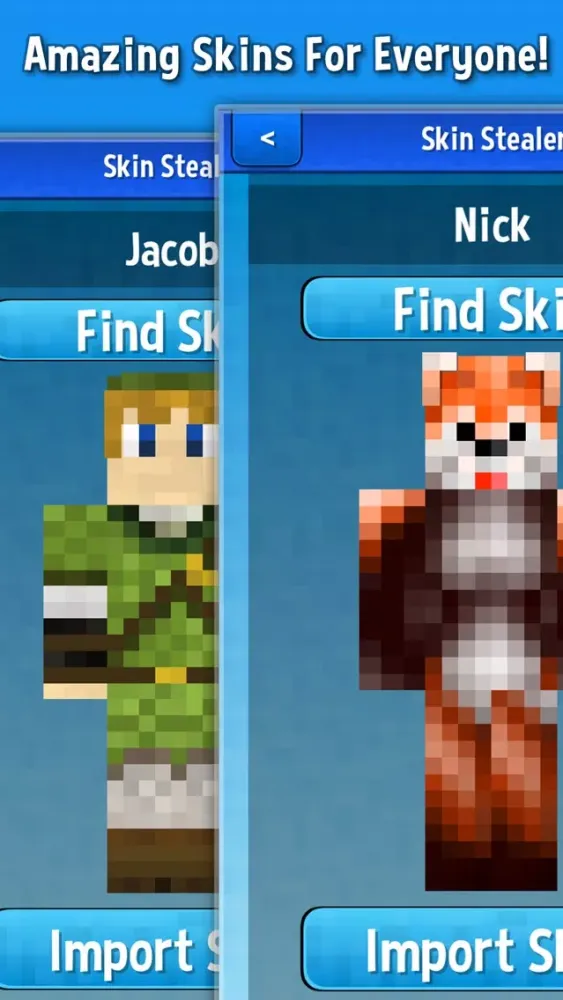 Screenshot di Boy Skins For Minecraft - Boys Minecraft Skins