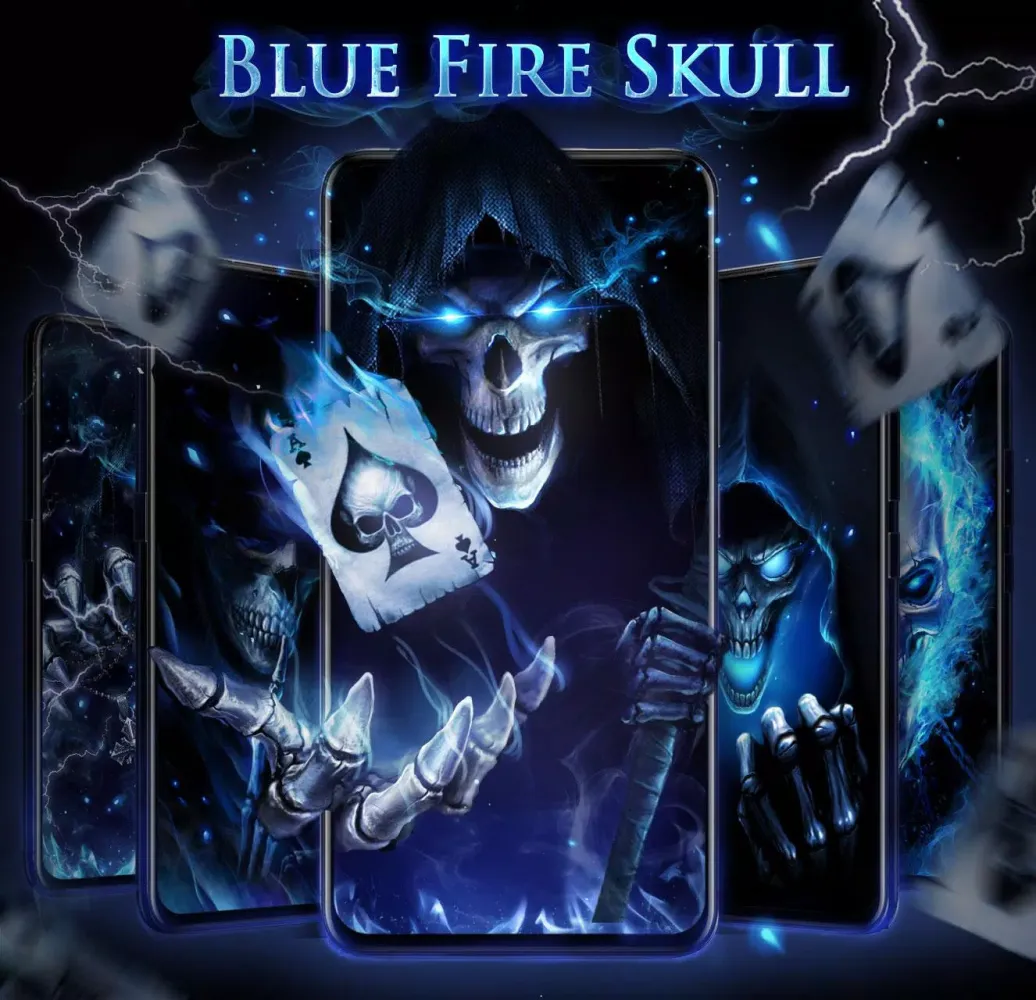 Blue Fire Skull Screenshots