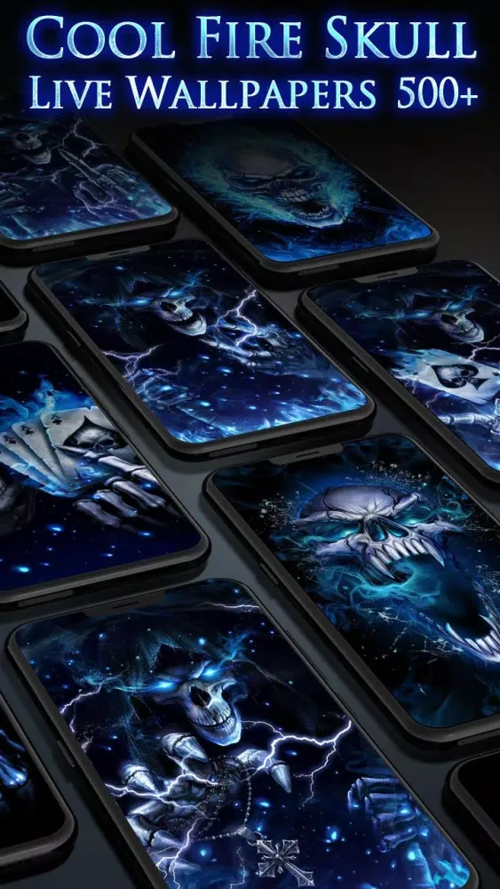 Blue Fire Skull Screenshots