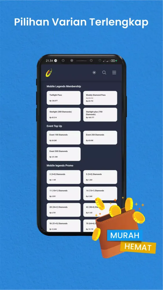 BP GameStore: TopUp Game Murah Screenshots
