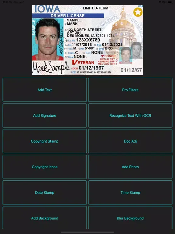 Ảnh chụp màn hình của Phone Scanner Pro-OCR Scan iPad