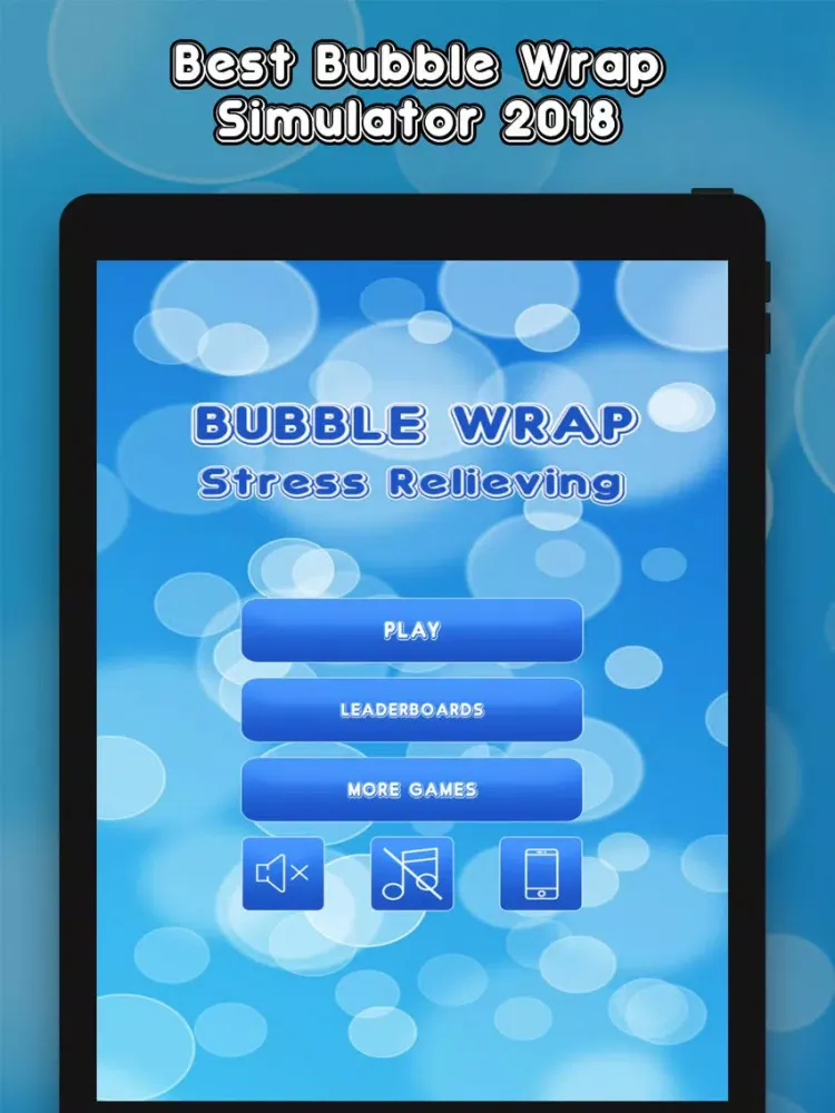 Tangkapan layar Bubble Wrap - Stress Relieving iPad 