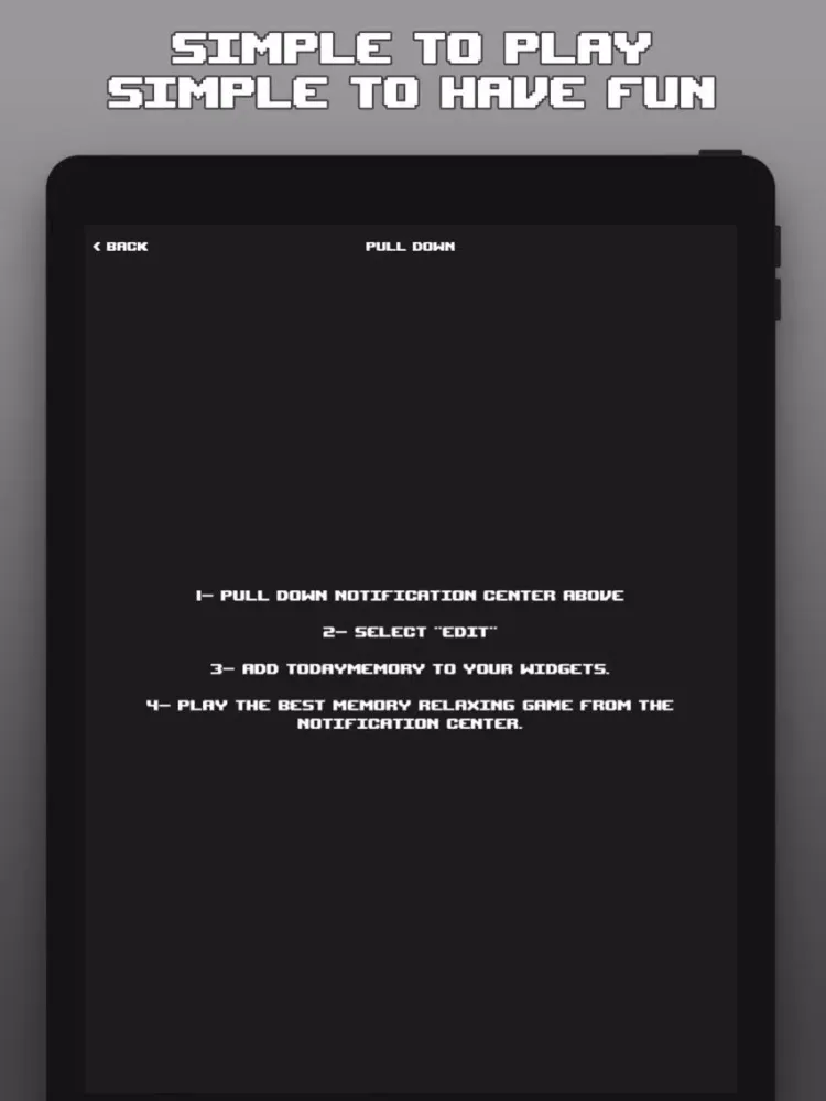 ภาพหน้าจอของ Memory of the Day iPad 
