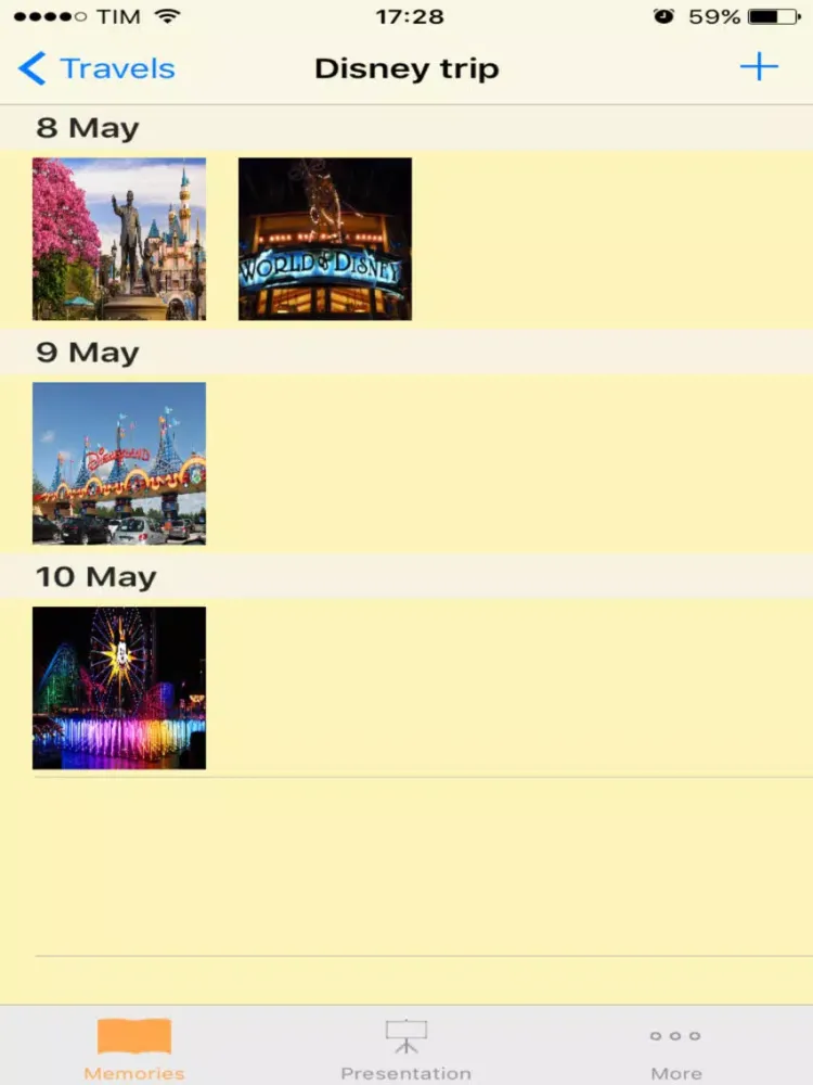 Voyage - Diary Trip iPad 應用截圖