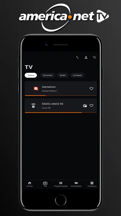 Capturas de pantalla de Americanet TV