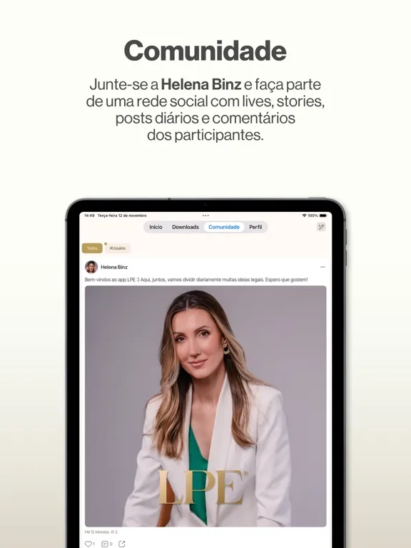تصاویر Líder da Própria Evolução iPad 