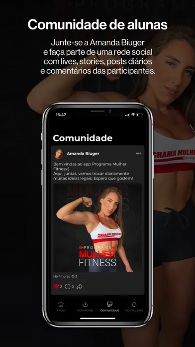 Programa Mulher Fitness स्क्रीनशॉट