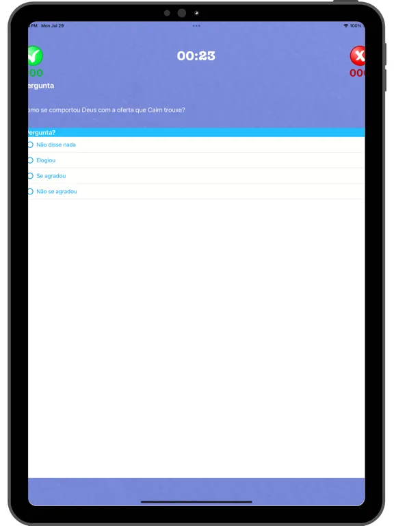 صور Quiz Biblico iPad 
