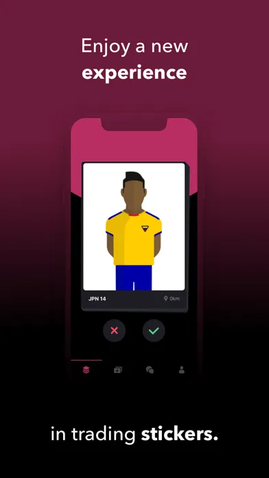 Captures d'écran de Exchange Stickers 2022