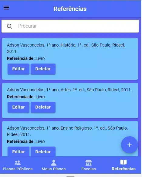 Planos de Aula Screenshots
