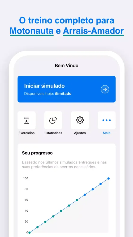 Simulados Arrais e Motonauta Screenshots