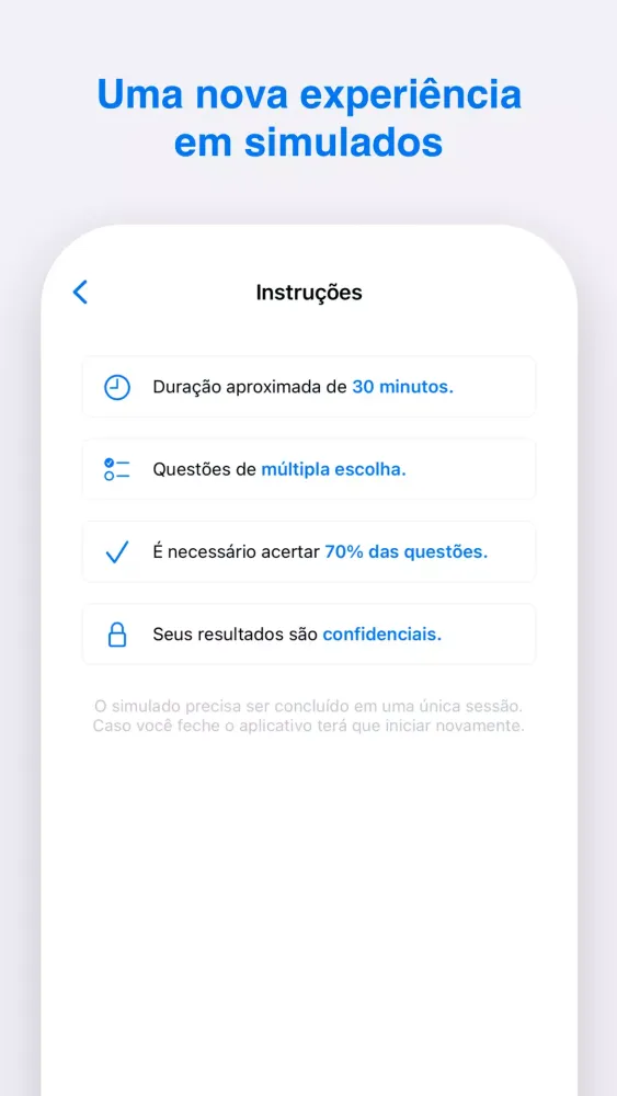 Simulados Arrais e Motonauta Screenshots