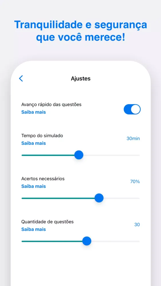 Simulados Arrais e Motonauta Screenshots