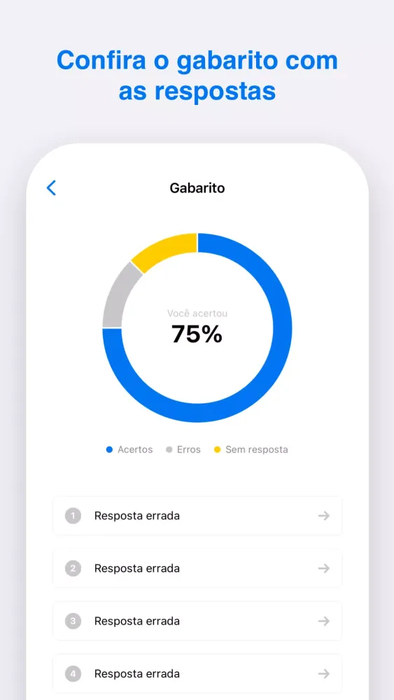 Simulados Arrais e Motonauta Screenshots