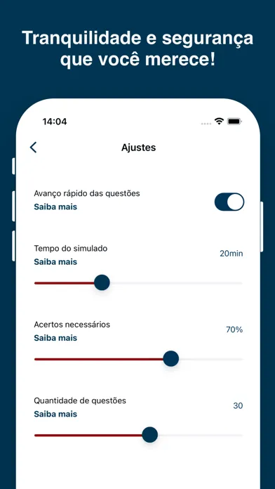 Simulados OAB Ekran Görüntüleri