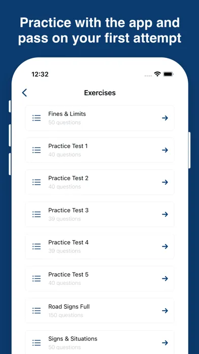 DMV Prep Exam स्क्रीनशॉट