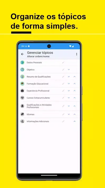 Currículo Profissional Fácil Screenshots