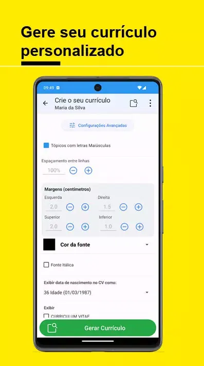 Currículo Profissional Fácil Screenshots