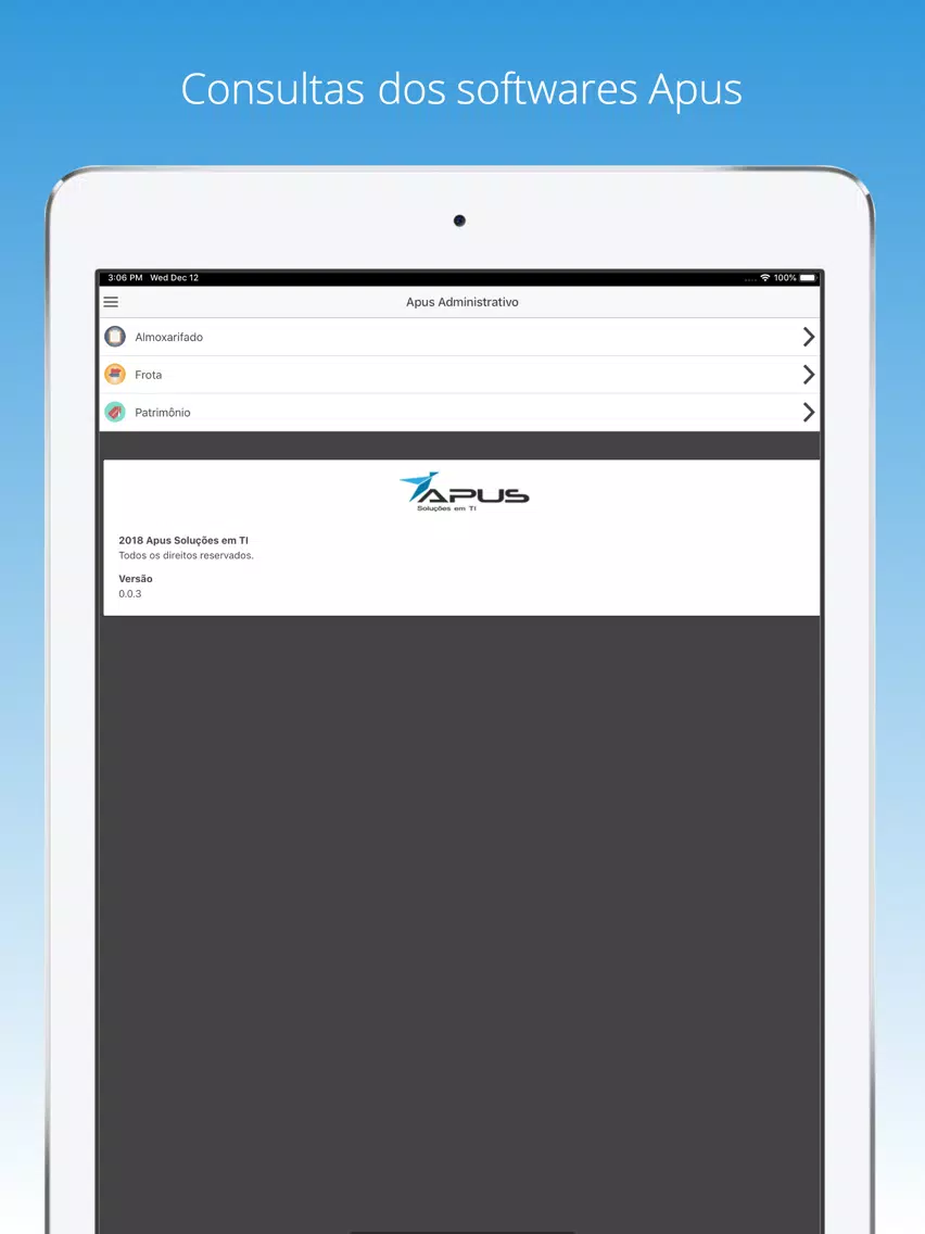 Captures d'écran de Apus Administrativo iPad 