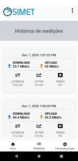 Zrzuty ekranu SIMET Mobile BETA