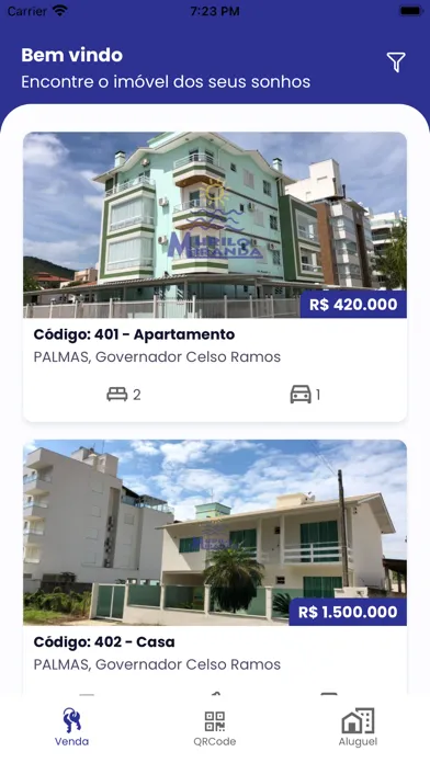 Capturas de tela do Murilo Miranda