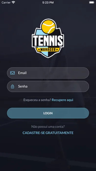 Screenshot di TennisManager BR