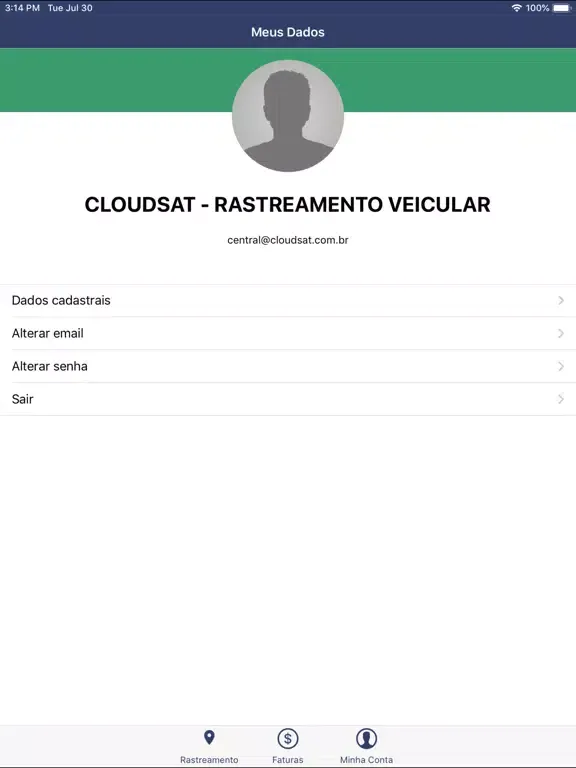 Captures d'écran de Cloudsat iPad 