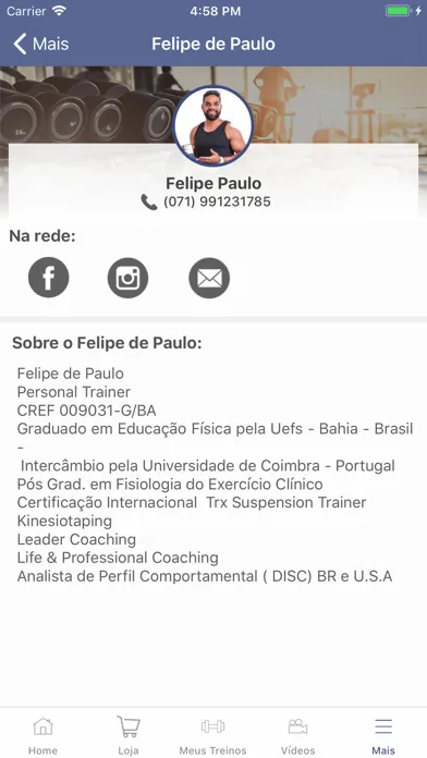 Скриншоты Felipe de Paulo