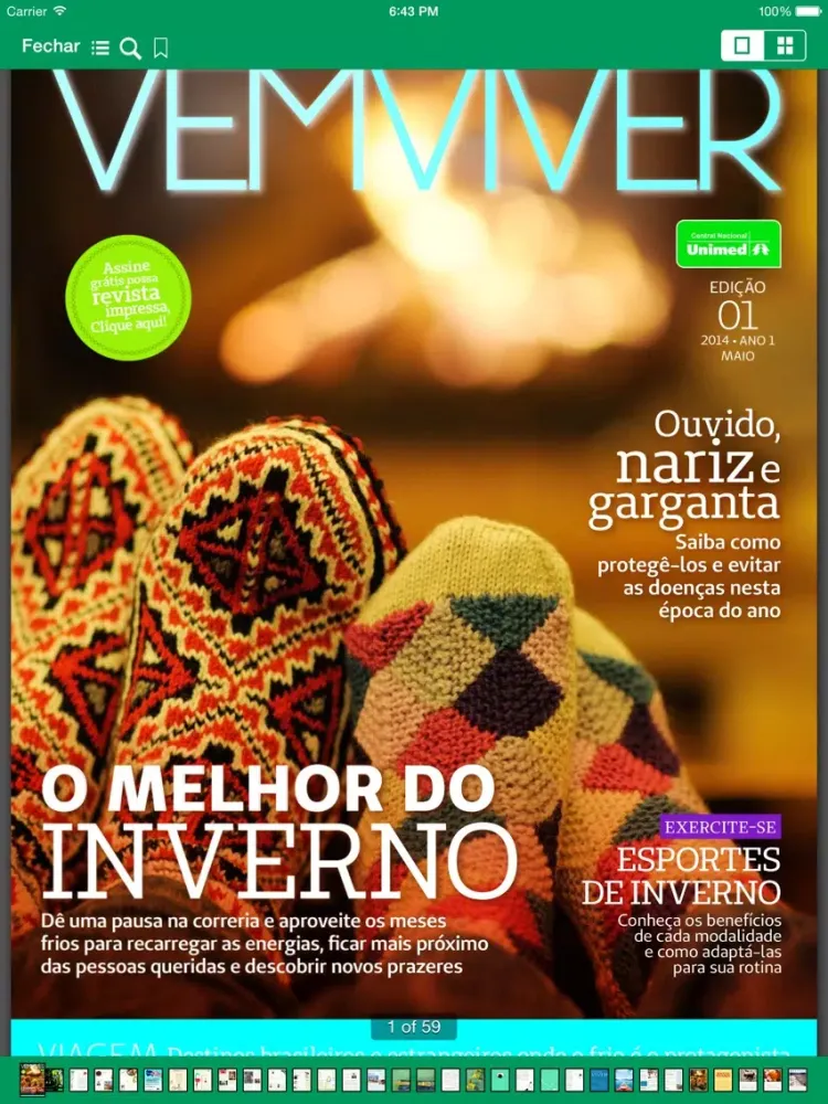 Captures d'écran de Revista Vem Viver iPad 
