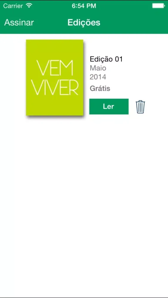 Captures d'écran de Revista Vem Viver