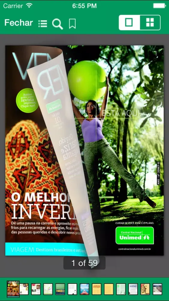 Captures d'écran de Revista Vem Viver