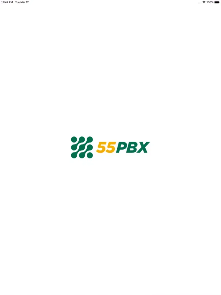 55PBX Softphone iPad  Screenshots