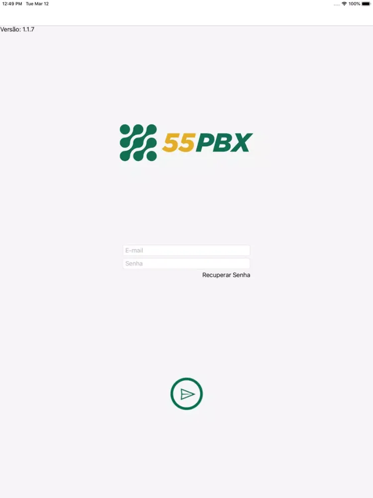 55PBX Softphone iPad  Screenshots