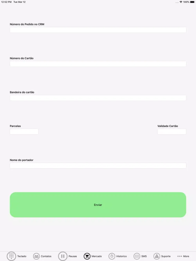 55PBX Softphone iPad  Screenshots